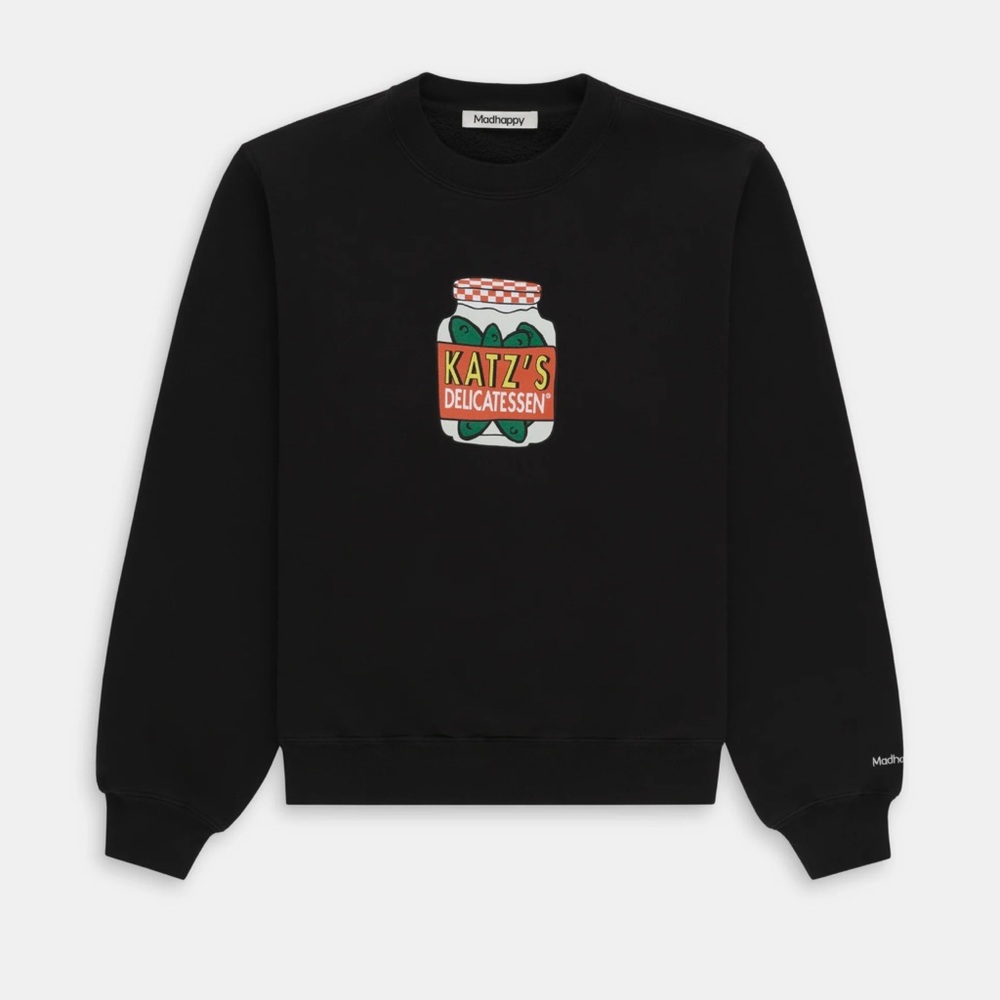 BNWT Madhappy x Katz Deli Crewneck Sweatshirt Size Large